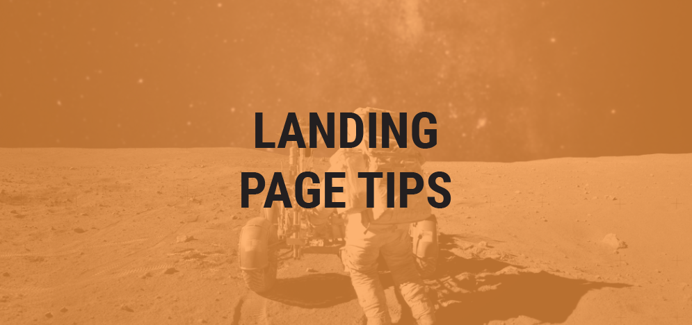 One Small Step for Your Landing Page